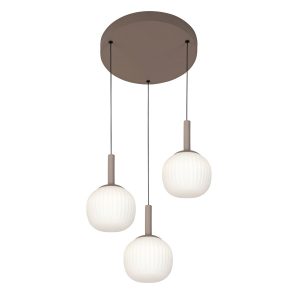 Lampa wisząca Montes brązowa LED 18W 3000-6000K 2200lm Italux 1027180 Lampa wisząca Montes brązowa LED 18W 3000-6000K 2200lm Italux 1027180