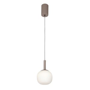 Lampa wisząca Montes brązowa LED 6W 3000-6000K 650lm Italux 1026910 Lampa wisząca Montes brązowa LED 6W 3000-6000K 650lm Italux 1026910