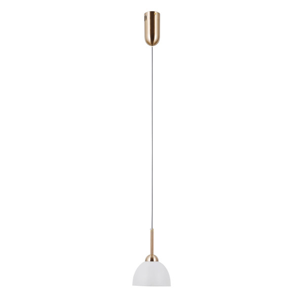 Lampa wisząca MONTIELA złota LED 1x5W Ciepła biel 411lm Italux 837412