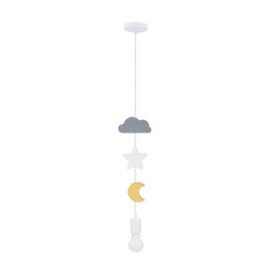 Lampa wisząca Moon multikolor 1xE27x20W Candellux 989862 Lampa wisząca Moon multikolor 1xE27x20W Candellux 989862