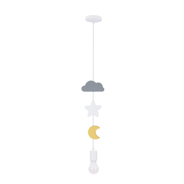Lampa wisząca Moon multikolor 1xE27x20W Candellux 989862