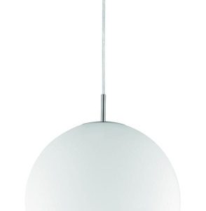 Lampa wisząca MOON srebrno-biała 1xE27x60W wym:150x30x30cm IP20 RL 1019254 Lampa wisząca MOON srebrno-biała 1xE27x60W wym:150x30x30cm IP20 RL 1019254