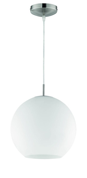 Lampa wisząca MOON srebrno-biała 1xE27x60W wym:150x30x30cm IP20 RL 1019254