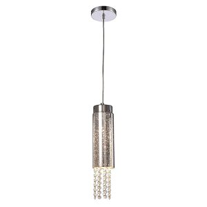 Lampa wisząca Moonlight metalowa srebrna 39471 Lampa wisząca Moonlight metalowa srebrna 39471