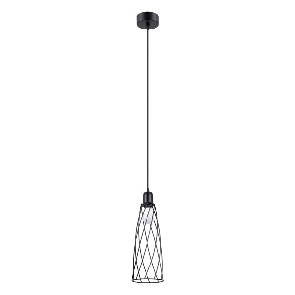 Lampa wisząca MORENO czarna 1xE14x10W wym:139x12x12cm IP20 Pure Lume 1019093