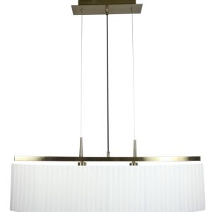 Lampa wisząca mosiądz-biała BERG 2xE14x40W wym: 115x50x19 cm Candellux 856066 Lampa wisząca mosiądz-biała BERG 2xE14x40W wym: 115x50x19 cm Candellux 856066