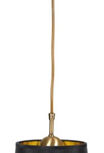 Lampa wisząca mosiądz-czarna MILONGA 1xE27x60W wym: 120x20x20 cm Candellux 856464 Lampa wisząca mosiądz-czarna MILONGA 1xE27x60W wym: 120x20x20 cm Candellux 856464