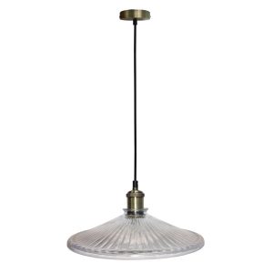 Lampa wisząca mosiądz-przezroczysta CHESTER 1xE27x40W Candellux 924173 Lampa wisząca mosiądz-przezroczysta CHESTER 1xE27x40W Candellux 924173
