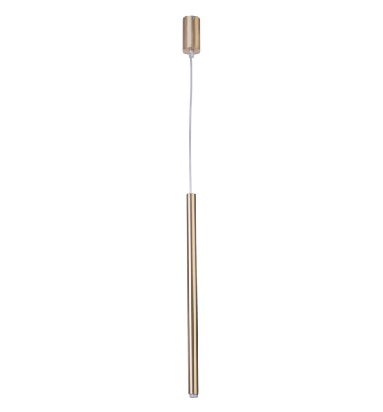 Lampa wisząca mosiądz Sopel 1xG9x3W wym: 90x5x5 cm Sigma Lighting 838032