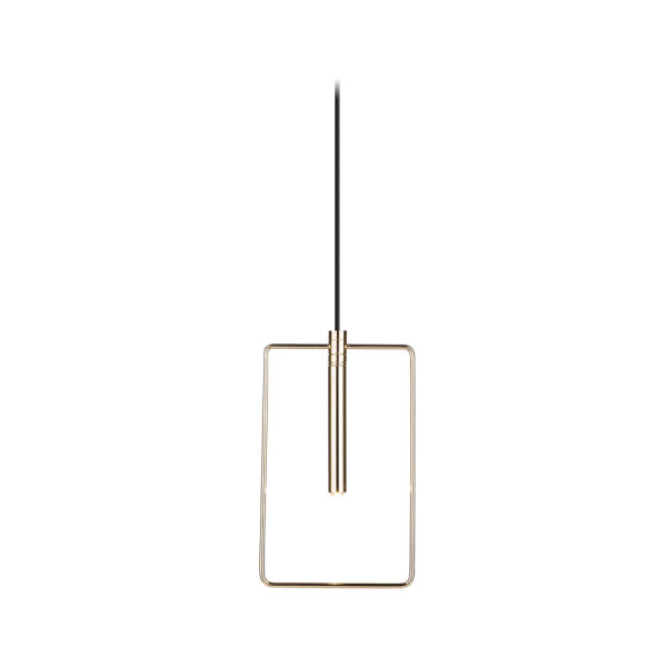 Lampa wisząca mosiężno-czarna FARO 1xG9x2,5W wym: 200x18,5x29 cm Amplex 845244