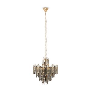 Lampa wisząca mosiężno-złota FLARE 6xE14x40W Maytoni 852542 Lampa wisząca mosiężno-złota FLARE 6xE14x40W Maytoni 852542