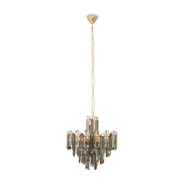 Lampa wisząca mosiężno-złota FLARE 6xE14x40W Maytoni 852542