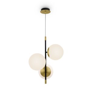 Lampa wisząca mosiężno-złota NOSTALGIA 3xE14x40W Maytoni 854496 Lampa wisząca mosiężno-złota NOSTALGIA 3xE14x40W Maytoni 854496