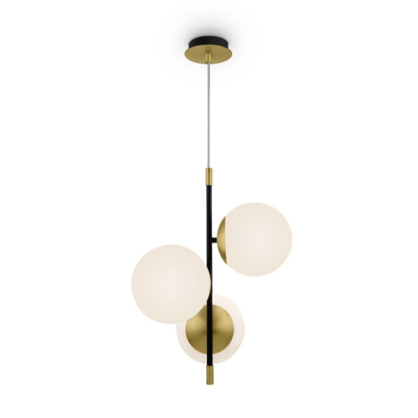 Lampa wisząca mosiężno-złota NOSTALGIA 3xE14x40W Maytoni 854496