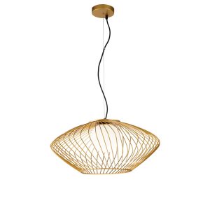 Lampa wisząca mosiężno-złota PLEC 1xE27x60W wym: 177x52x52 cm Maytoni 852112 Lampa wisząca mosiężno-złota PLEC 1xE27x60W wym: 177x52x52 cm Maytoni 852112