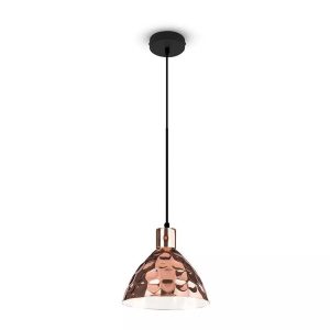 Lampa wisząca mosiężno-złota VT-8300 1xE27x60W wym: 100x30x30 cm V-TAC 850919 Lampa wisząca mosiężno-złota VT-8300 1xE27x60W wym: 100x30x30 cm V-TAC 850919