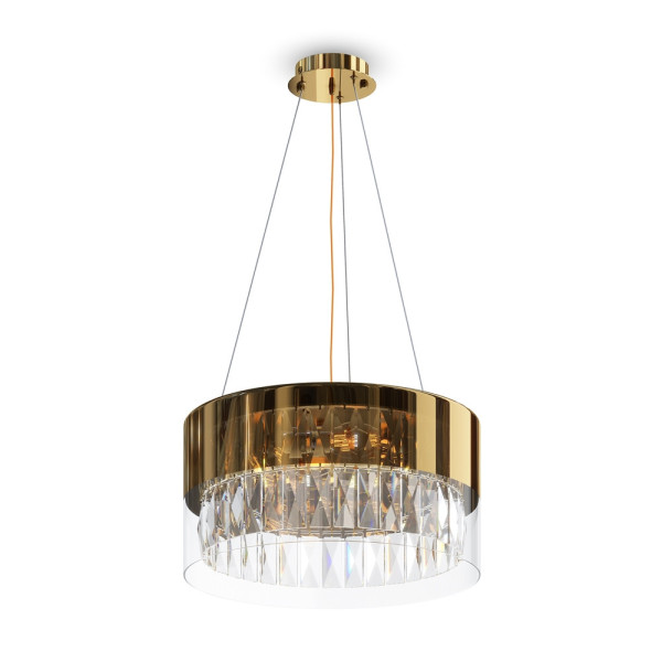 Lampa wisząca mosiężno-złota WONDERLAND 4xE14x60W Maytoni 852007