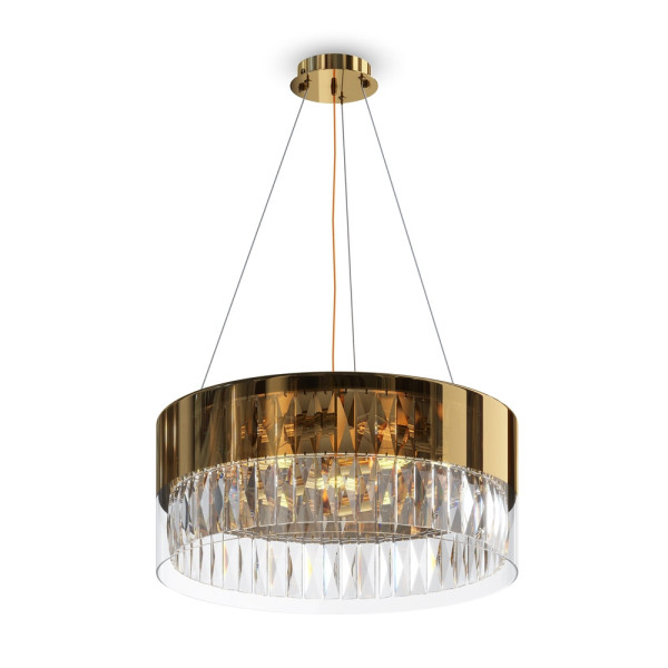 Lampa wisząca mosiężno-złota WONDERLAND 6xE14x60W Maytoni 852261