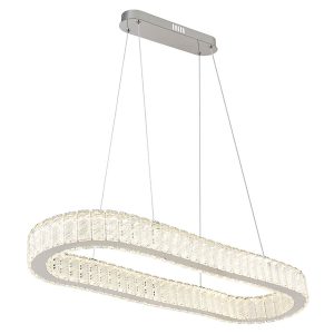 Lampa wisząca Mucky LED ze zmienną barwą światła srebrna 133864