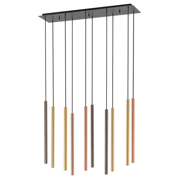 Lampa wisząca multikolor LASER 10xG9x10W Nowodvorski 853951