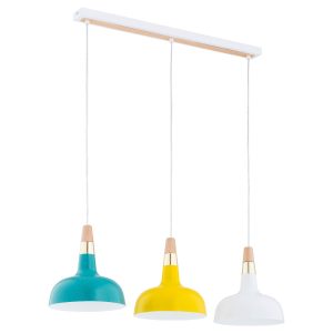 Lampa wisząca multikolor RODOS 3xE27x15W wym: 90x85x23 cm Alfa 836229
