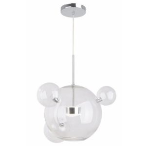 Lampa wisząca Multiverse chromowana LED 1x10W Neutralna biel 800lm Reality 845712
