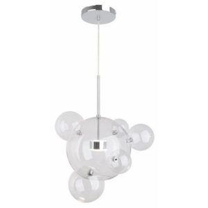 Lampa wisząca Multiverse chromowana LED 1x10W Neutralna biel 800lm Reality 846173