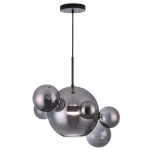 Lampa wisząca Multiverse czarna LED 1x10W Neutralna biel 800lm Reality 846208