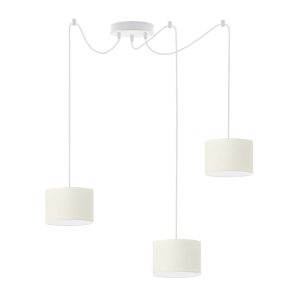 Lampa wisząca nad blat WAIKIKI W3 Biały – Ecru 879955