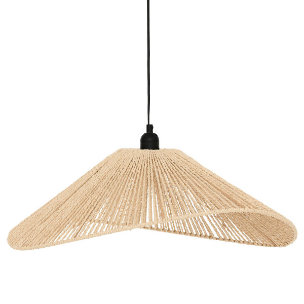 Lampa wisząca nad stół MYHA pleciony klosz, 58 cm 649217