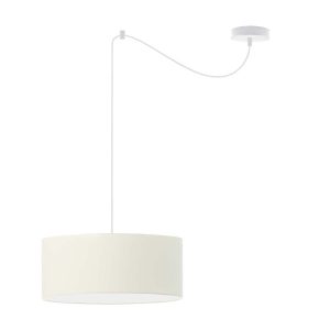 Lampa wisząca nad stół WAIKIKI W1 Biały – Ecru 879378 Lampa wisząca nad stół WAIKIKI W1 Biały – Ecru 879378