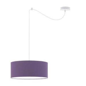 Lampa wisząca nad stół WAIKIKI W1 Biały – Fioletowy 879482 Lampa wisząca nad stół WAIKIKI W1 Biały – Fioletowy 879482