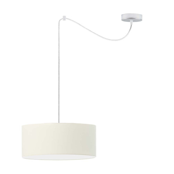 Lampa wisząca nad stół WAIKIKI W1 Chrom - Ecru 879460