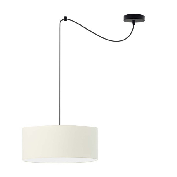 Lampa wisząca nad stół WAIKIKI W1 Czarny - Ecru 879418