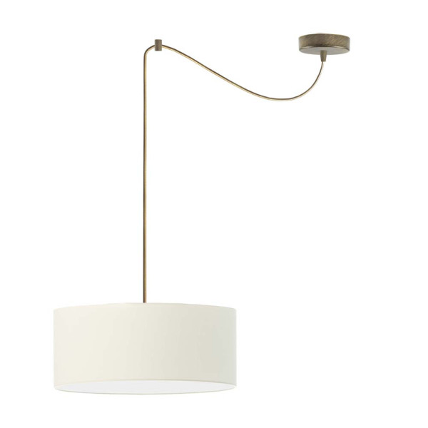 Lampa wisząca nad stół WAIKIKI W1 Stare Złoto - Ecru 879466