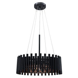 Lampa wisząca Narni 5-punktowa metalowa czarna 1077830 Lampa wisząca Narni 5-punktowa metalowa czarna 1077830
