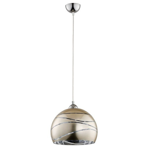 Lampa wisząca NARVI chromowana 1xE27x15W wym:90x30x30cm IP20 Alfa 1025638