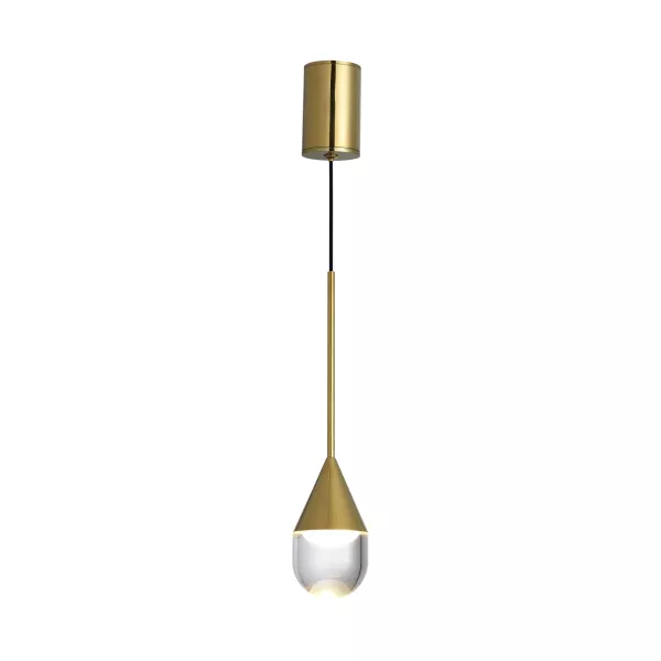 Lampa Wisząca Nata 1xLED złota PL0104-GD 542714
