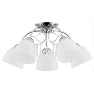 Lampa wisząca NATA chromowana 5xE27x15W wym:26x58x58cm IP20 Alfa 1020354 Lampa wisząca NATA chromowana 5xE27x15W wym:26x58x58cm IP20 Alfa 1020354