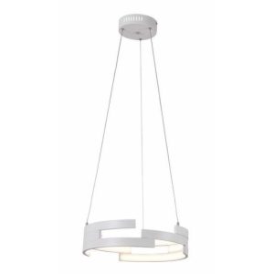 Lampa wisząca Natalia biała LED 1x30W Ciepła biel 2400lm Reality 846526 Lampa wisząca Natalia biała LED 1x30W Ciepła biel 2400lm Reality 846526