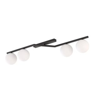 Lampa wisząca NATON czarno-biała 4xE14x15W wym:20x100x32cm IP20 Emibig 1030271 Lampa wisząca NATON czarno-biała 4xE14x15W wym:20x100x32cm IP20 Emibig 1030271