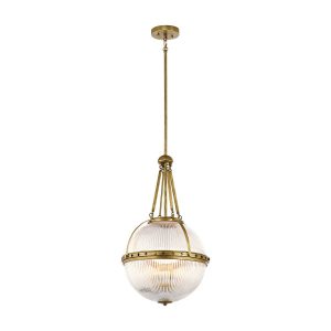 Lampa wisząca naturalny mosiądz Aster 3xE14x60W Kichler 849167 Lampa wisząca naturalny mosiądz Aster 3xE14x60W Kichler 849167