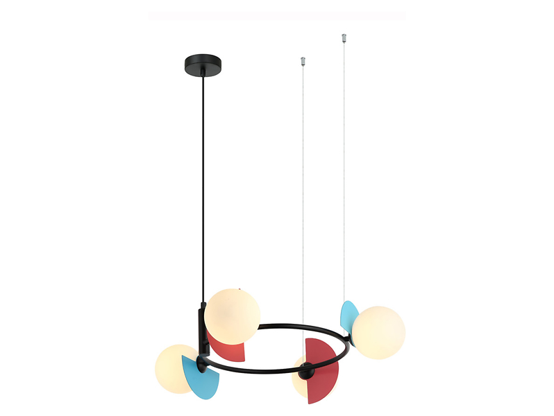 Lampa wisząca Nauti 3-punktowa stalowa wielokolorowa 304212