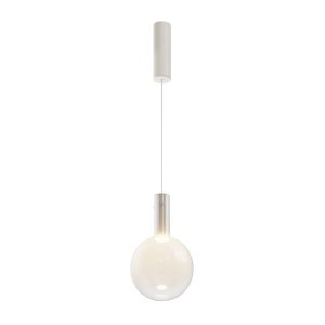 Lampa wisząca Nebula biała LED 1x4W Ciepła biel 400lm Maytoni 849551 Lampa wisząca Nebula biała LED 1x4W Ciepła biel 400lm Maytoni 849551