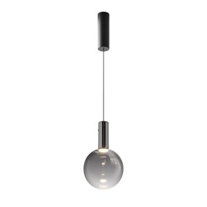 Lampa wisząca Nebula czarna LED 1x4W Ciepła biel 400lm Maytoni 849503 Lampa wisząca Nebula czarna LED 1x4W Ciepła biel 400lm Maytoni 849503