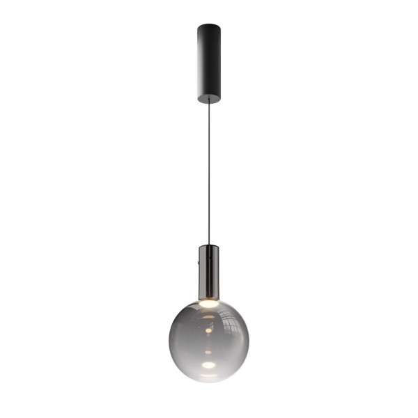 Lampa wisząca Nebula czarna LED 1x4W Ciepła biel 400lm Maytoni 849503