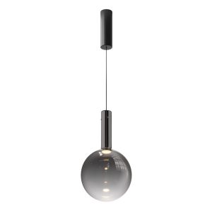 Lampa wisząca Nebula czarna LED 1x6W Ciepła biel 700lm Maytoni 849365 Lampa wisząca Nebula czarna LED 1x6W Ciepła biel 700lm Maytoni 849365