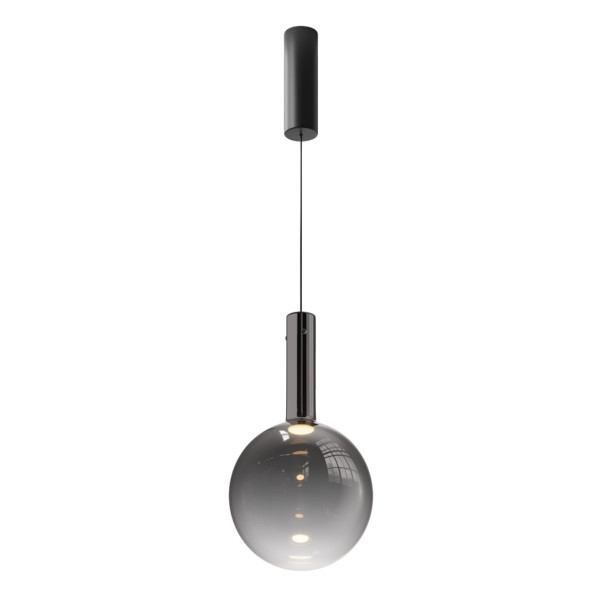 Lampa wisząca Nebula czarna LED 1x6W Ciepła biel 700lm Maytoni 849365
