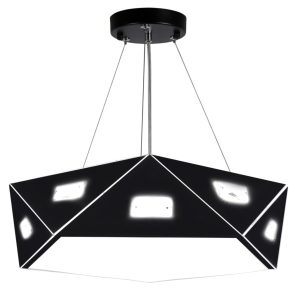 Lampa wisząca NEMEZIS czarna LED 1x24W lm Candellux 857782 Lampa wisząca NEMEZIS czarna LED 1x24W lm Candellux 857782