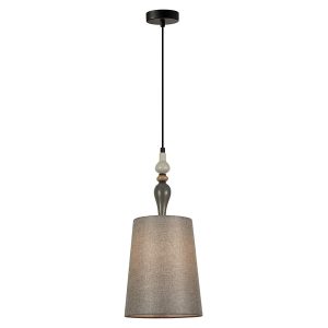 Lampa wisząca Nerom 22 cm metalowa szara 209805 Lampa wisząca Nerom 22 cm metalowa szara 209805